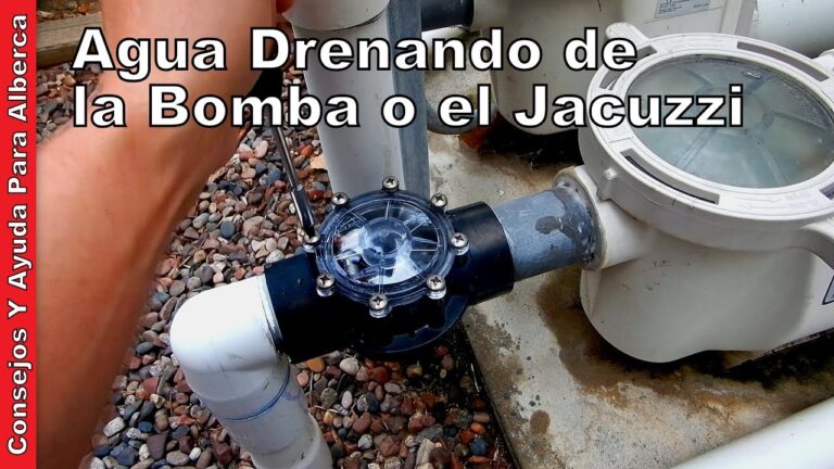 Funcionamiento del Jacuzzi y Soluciones a Fugas