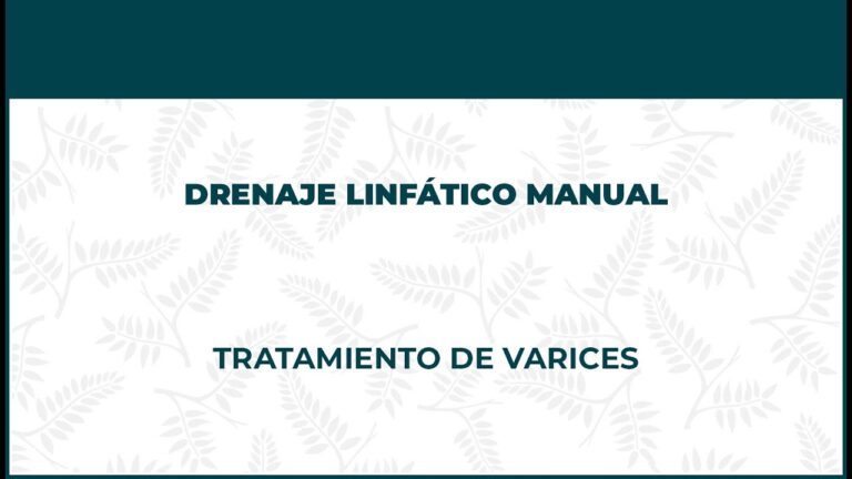Beneficios de la Terapia de Drenaje Linf&aacute;tico para las Piernas con Varices