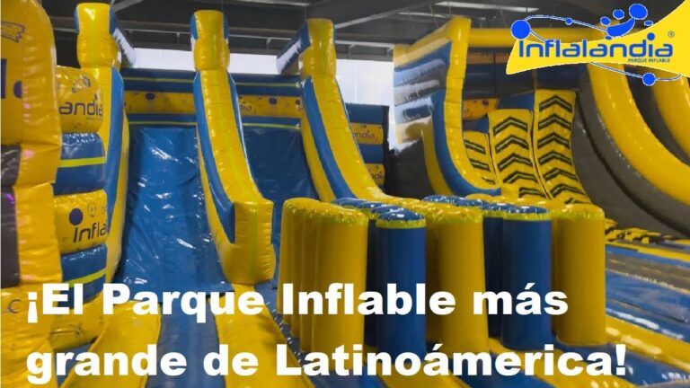 Parques Tem&aacute;ticos con Atracciones Inflables: Diversi&oacute;n Inflable para Todos