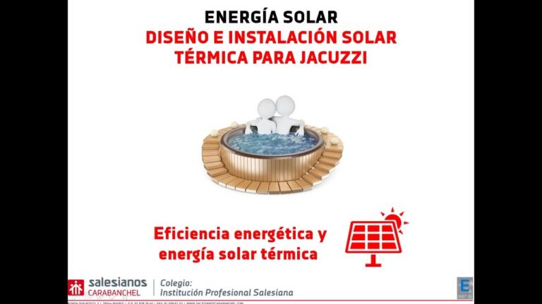 Eficiencia Energ&eacute;tica en Jacuzzis y Tuber&iacute;as de Agua